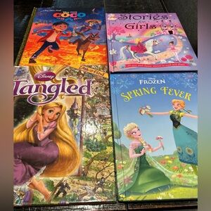 Disney Colorful Storybook Set - Coco, Tangled, Frozen